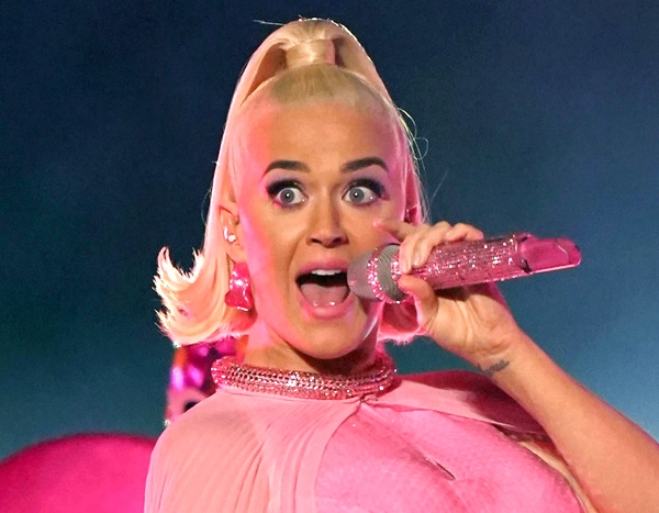 Pregnant Katy Perry Shows Baby Bump in Pink Outfits and Says She Hopes